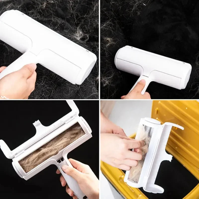 Reusable Pet Hair Remover – Washable Lint Roller for Furniture, Sofa, and Clothing